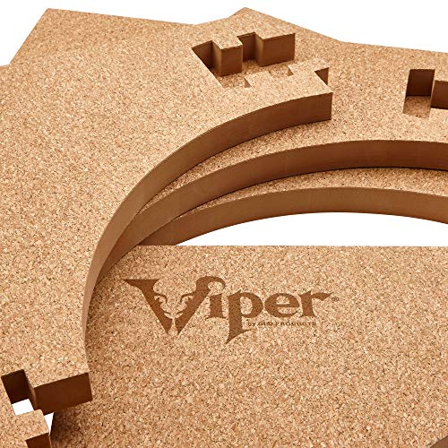 Viper Wall Defender II Dartboard Surround, Cork Lined Dart Board Wall Protector, Reversible EVA Foam Dartboard Backboard, Fits 17.75 and 18 Inch Boards