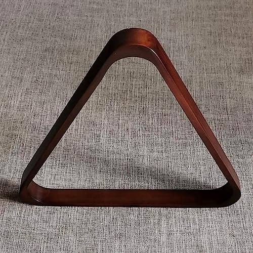 Premium Pool Triangle Rack - Easy to Clean, Durable & Smooth Ball Setup, Thick Design for Perfectly Aligned Shots, Ideal for Billiard Lovers