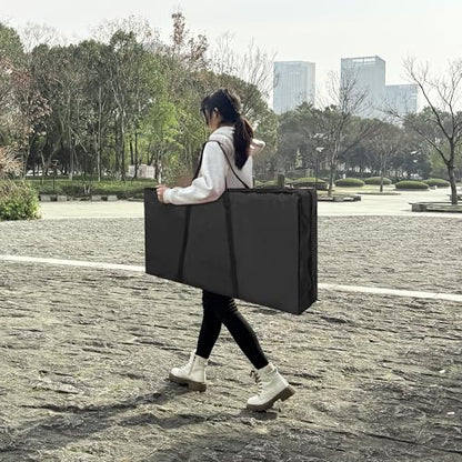 Cornhole Carry Case for 4' x 2' Regulation Size Heavy-Duty 1680D Oxford Waterproof Cornhole Board Carry Case