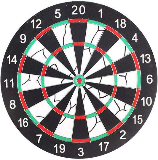 12/15/17/18in Dartboard Game Set， Metal Radial Spider Wire, Compressed Sisal Board with Rotating Number Ring Professional Dart Board for Adults(12in)