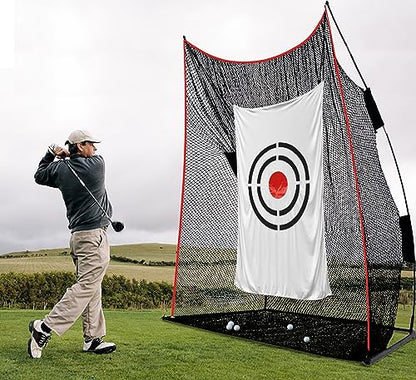 Golf Target Cloth for Net Replacement - Enthusiasts and Professional Golfers Practice Training Aids for Garage/Backyard - style: 5X3FT White Golf Target