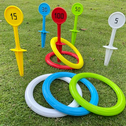 Rings for Ring toss, Outdoor Sports Grassland Game Ring toss, Beach Games, Outdoor Toys for Children, Christmas Halloween, Thanksgiving Gifts.