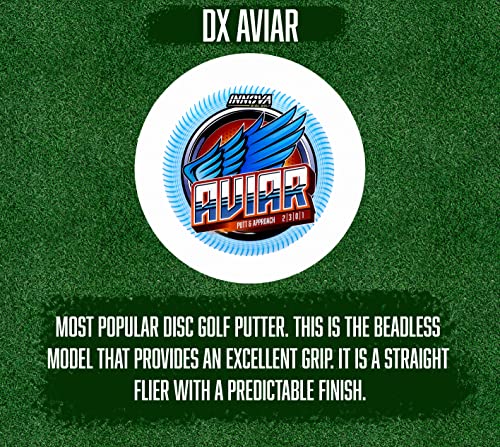 Innova Disc Golf Starter Set with Bag – Disc Golf Set for Beginners with Disc Golf Driver, Mid-Range, Disc Golf Putter and Mini Marker (Colors Will Vary)