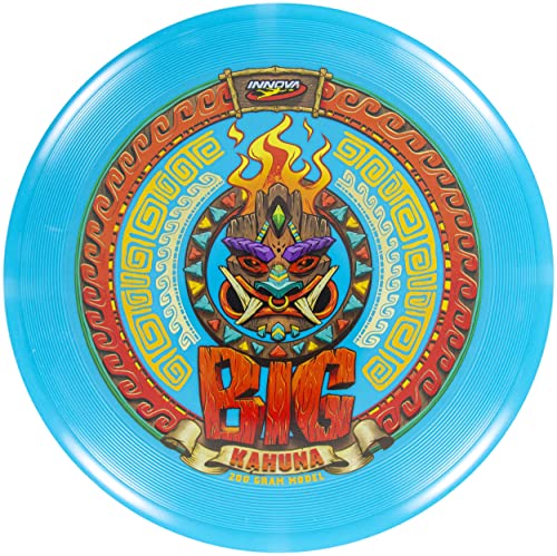 Innova Big Kahuna INNmold Beach Disc 200g – Designed to Handle High Winds, Easy to Grip Rim - color: Blue