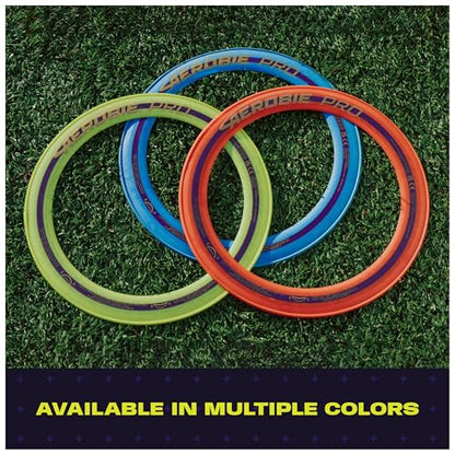 Aerobie Pro Ring Outdoor Flying Disc, Flying Ring for Kids Parties and Backyard Games, Teen Boys Gift Ideas, Kids Toys for Ages 5 & Up, Blue, 14”