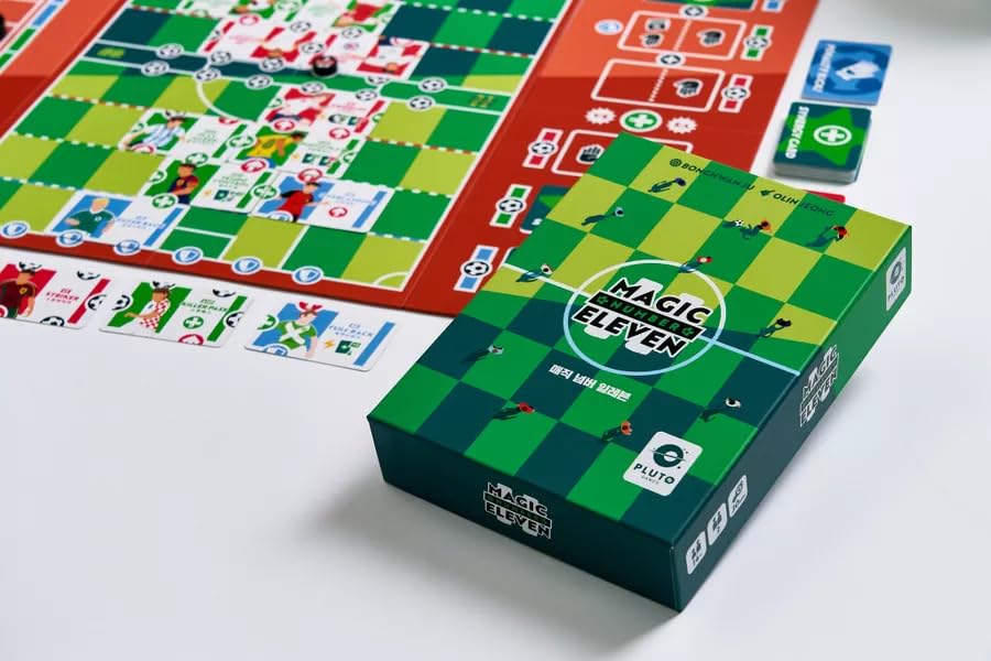 [Pluto Games] Magic Number Eleven – Tactical 2‑Player Football Strategy Game (Ages 14+, 30‑45 min)