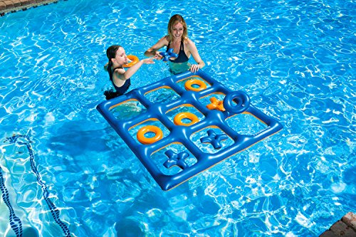 Poolmaster Giant Floating Tic Tac Toe Game for Swimming Pool and Backyard