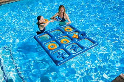 Poolmaster Giant Floating Tic Tac Toe Game for Swimming Pool and Backyard