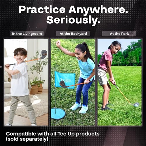 PGA Tour Tee-Up 3-Piece Set - color: Left Handed Player Height 3'9" - 4'7"