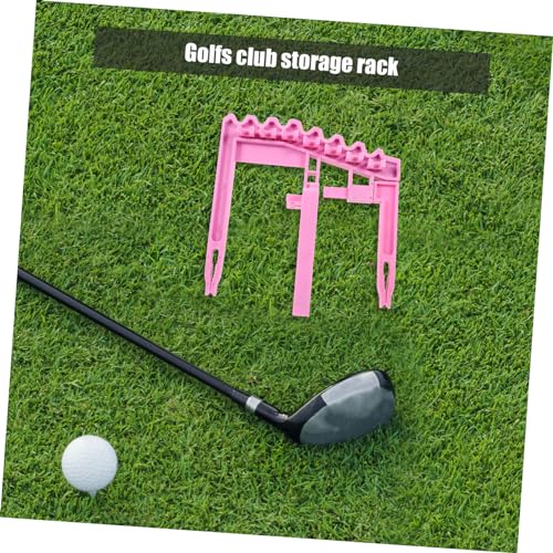 SUPVOX Golf Holder Rack Lightweight Indoor Golf Shaft Storage Shelf Stylish and Design for Home Use