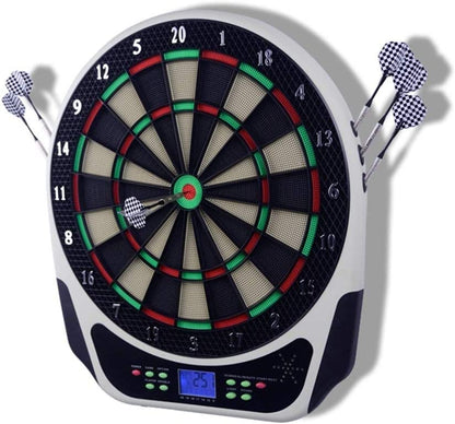 Electronic Dartboard，Dartboard Set LCD Display with 6 Soft Tip Darts，Professional Dart Board for Adults Party, Family and Office Leisure Sport, Gifts