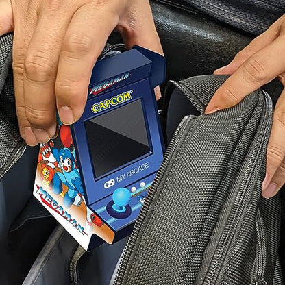 My Arcade Mega Man Nano Player Pro: 4.8" Portable Arcade with 6 Games, 2.4" Screen, Retro - style: Mega Man