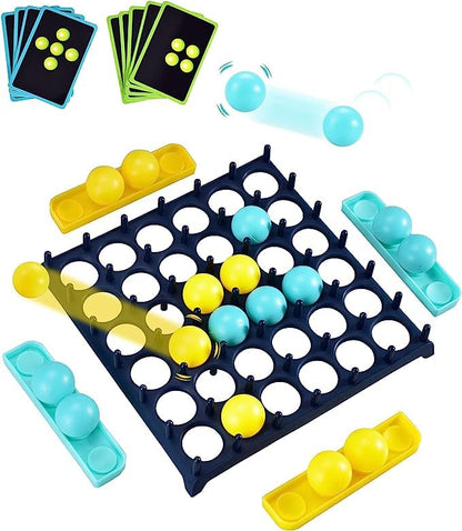 Bounce Ball Family Party Game and Jumping Ball Tabletop Game Toys Desktop Activate Bouncing Ball Game for Adults and Kids