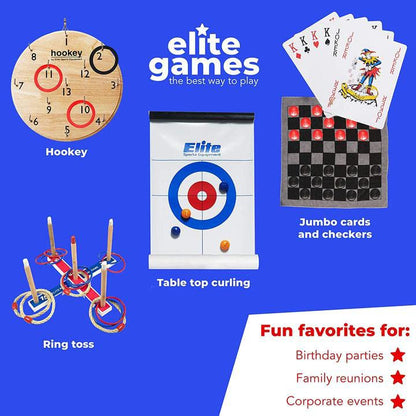 Elite Sportz Ring Toss Games for Kids - Outdoor Yard Game for Adults & Family - Backyard Toys, Outdoor Game, Backyard Games, Lawn Games for Kids Ages 4-8
