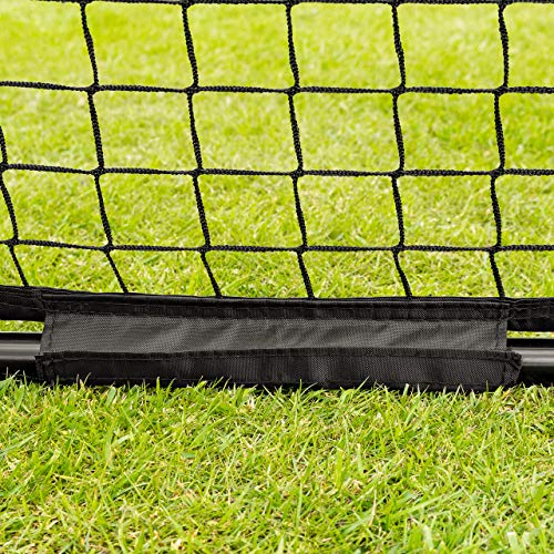 Stop that Ball™ Backstop Net Systems | Multi-Sport Ball Stop Net & Posts | Pop-Up, Freestanding & Socketed Options [7 Sizes] - size: 30ft, style: Pop-Up