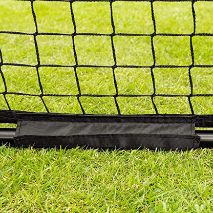 Stop that Ball™ Backstop Net Systems | Multi-Sport Ball Stop Net & Posts | Pop-Up, Freestanding & Socketed Options [7 Sizes] - size: 50ft, style: Pop-Up