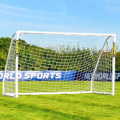FORZA Match Soccer Goal [7 Sizes] | The World’s #1 Junior Goals! | 100% UK-Made, 2 Min Setup, Unbreakable Goalpost + Target Bundle - Buy FORZA, Play Forever! - size: 8ft x 6ft, style: Goal + Target Sheet