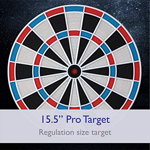 Viper 777 Electronic Dartboard – 15.5" Regulation Target, 43 Games, LCD Scoring, 8 Players, Soft Tip Darts Included