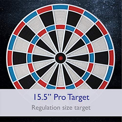 Viper 777 Electronic Dartboard – 15.5" Regulation Target, 43 Games, LCD Scoring, 8 Players, Soft Tip Darts Included