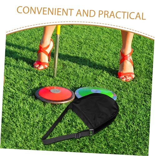 Toddmomy Portable Discus Storage Bag Discus Carry Bag Organizer Multi-use Canvas Material for Sports