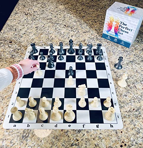 MegaChess Staunton Quadruple Weighted Chess Set - 4.1" Kings, 2 Boards, 34 Pieces, 4 lbs, Ages 8+ - size: Classic XL Super Heavyweight Edition