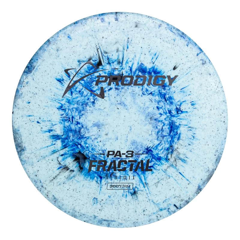 Prodigy Disc PA-3 300 Fractal | Straight Disc Golf Putter | Firm Grippy Plastic | Straight Disc Golf Approach Disc | Beaded Disc Golf Putter | Colors May Vary - color: 300-Firm