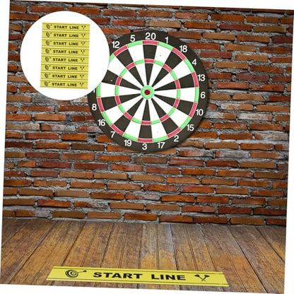 Abaodam Dart Floor Markings Game Throw Line Floor Sticker for Darts Throwing Throwing Line