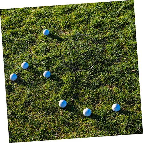Happyyami Golf Holder Steel Wire Ball Carrying Holder Metal Practice Balls Baskets