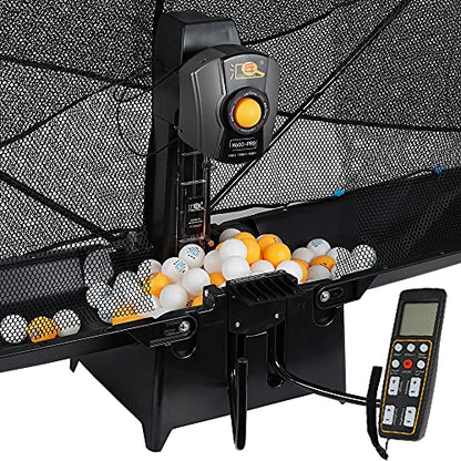Ping Pong Robot Machine with 36 Different Spin Balls Table Tennis Robots Automatic Ball Machine for Training - color: Upgrade Version