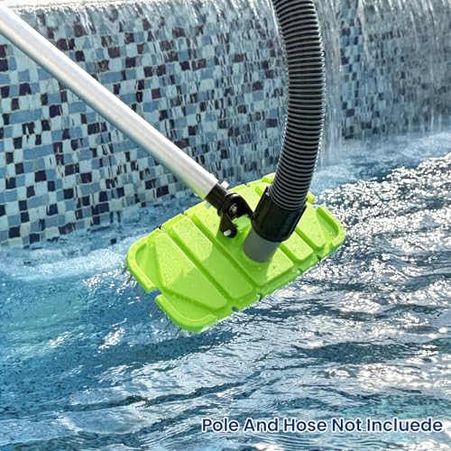 Sepetrel Pool Vacuum Head with Brush,Weighted & Flexible Body,for Inground/Above Ground Swimming Pools(Safe for Vinyl Liner Pool)
