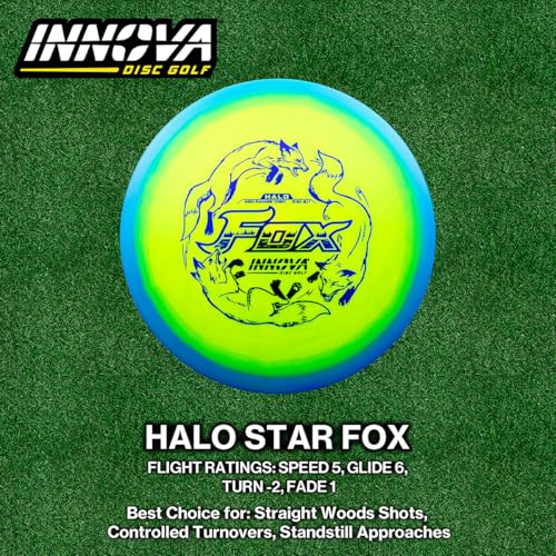 Innova Disc Golf Beginner Starter Set (3 Pack) - Mid-Range Discs | Halo Star, Star & DX Mid-Range Discs - Fox, Arachnid, Wombat3 - Easy to Throw, Straight Flying Beginner Disc Golf Set