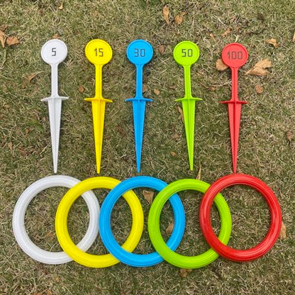 Rings for Ring toss, Outdoor Sports Grassland Game Ring toss, Beach Games, Outdoor Toys for Children, Christmas Halloween, Thanksgiving Gifts.