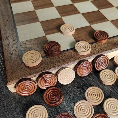 Premium Checkers & Wooden Chess Checkers Replacement Pieces Chess piece