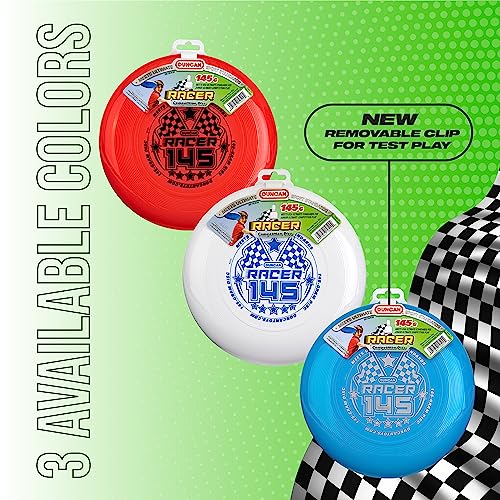 Duncan Racer 145G Weighted Flying Disc - Ultimate Disc for Junior Division, Best for Beach and Outdoor Games, Red