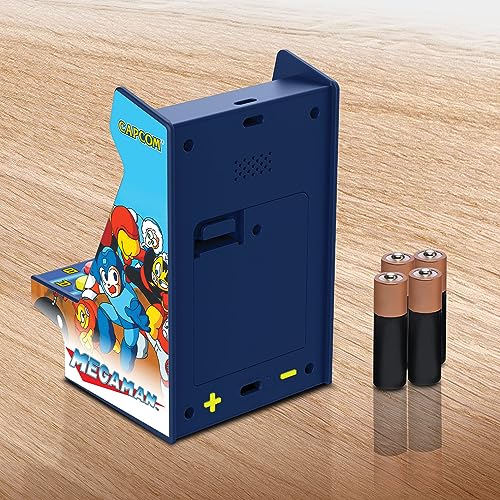 My Arcade Mega Man Nano Player Pro: 4.8" Portable Arcade with 6 Games, 2.4" Screen, Retro - style: Mega Man