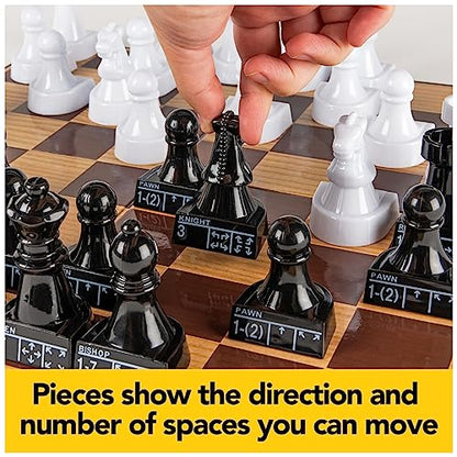 Spin Master Games, Cardinal Classics Chess Teacher, Learn to Play Strategy Board Games for Beginners, Chess Sets for Adults, 2 Players, for Ages 8 & Up - size: 1, style: Chess Teacher