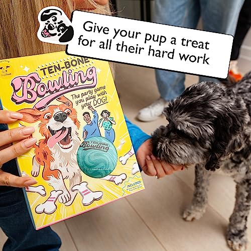 Big Potato Ten Bone Bowling: A Family Party Game for You and Your Dog | Dog Board Game