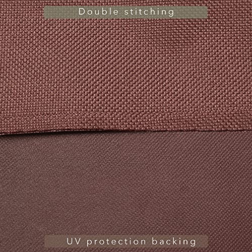7/8/9FT Heavy Duty 600D Polyester Canvas Billiard Pool Table Cover(7 Colors Available) (Coffee Brown, 7-Foot) - color: Coffee Brown, size: 7-Foot