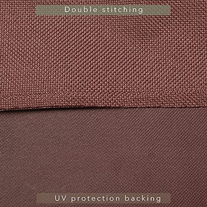 7/8/9FT Heavy Duty 600D Polyester Canvas Billiard Pool Table Cover(7 Colors Available) (Coffee Brown, 7-Foot) - color: Coffee Brown, size: 7-Foot