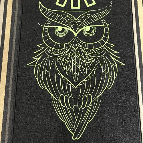 Rubber Dart Mat - Professional Dart Floor Carpet, 116 X 27.5in 3 Distance with Throwing Lines, Non-Slip Design for Home Pub Club