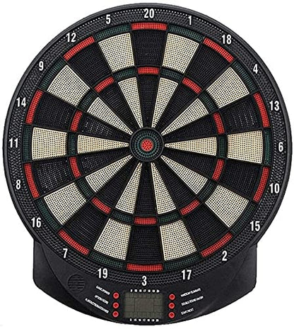 Electronic Dart Board, Electronic Darts Board Set Automatic LCD Scoring Display Score Dart Plate Board with 6pcs Soft
