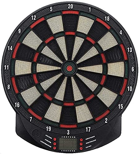 Electronic Dart Board, Electronic Darts Board Set Automatic LCD Scoring Display Score Dart Plate Board with 6pcs Soft