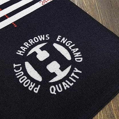 Harrows Darts Mat with Oche I Floor Protection I Non Slip I Professional Darts Mat Rubber Backing