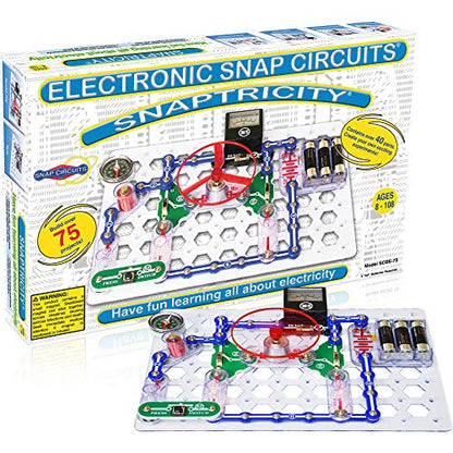 Snap Circuits Snaptricity, Electronics Exploration Kit (Stem Building), for Kids 8+ - style: Snaptricity