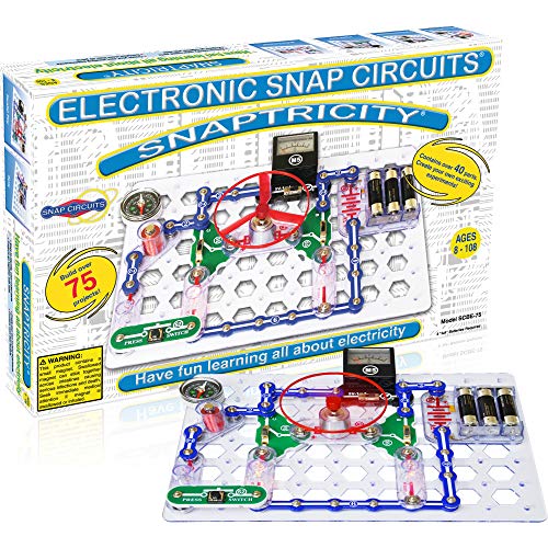 Snap Circuits Snaptricity, Electronics Exploration Kit (Stem Building), for Kids 8+ - style: Snaptricity
