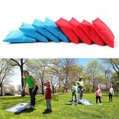 20 PCS Colorful Nylon Bean Bags for Tossing for Kids & Family Fun Outdoor Games