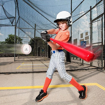 PACKGOUT Soft Foam Baseballs for Kids & Teenagers - Practice & Replacement Balls - color: Whi-t
