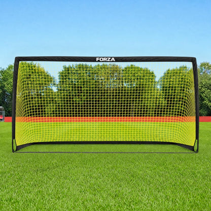 FORZA Square Pop-Up Soccer Goal [6 Sizes] | Portable Goal Posts for Kids Shooting Practice - Pop-Up in Minutes | Single or Pair of Goals - size: 9ft x 5.5ft, style: Pair