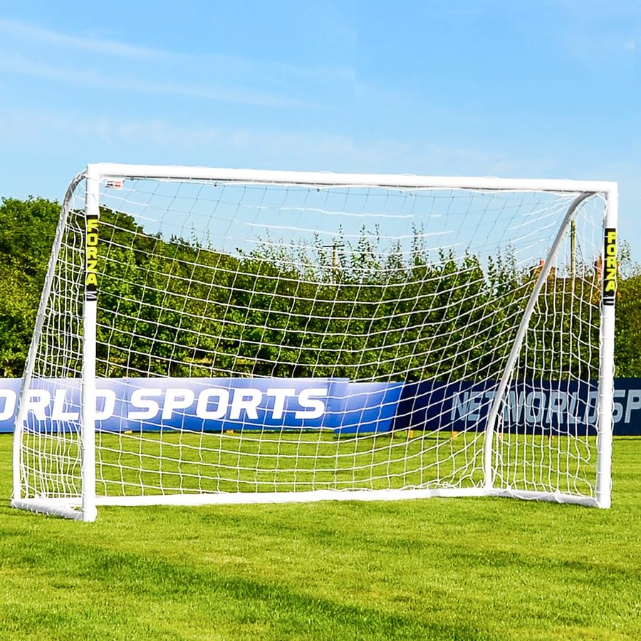 FORZA Match Soccer Goal [7 Sizes] | The World’s #1 Junior Goals! | 100% UK-Made, 2 Min Setup, Unbreakable Goalpost + Target Bundle - Buy FORZA, Play Forever! - size: 8ft x 6ft, style: Goal Only