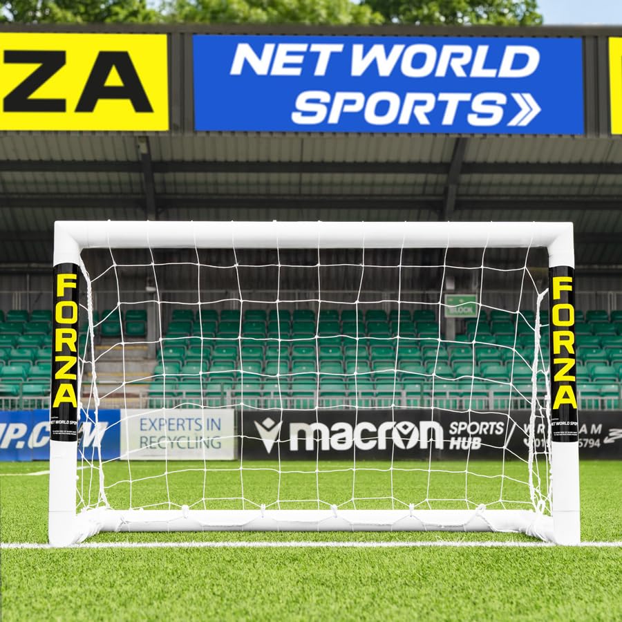 FORZA Mini Target Goals [3 x 2.5ft | 4 x 2.5ft] Kids Soccer Goal - The World’s #1 Backyard Goals! | UK-Made, 2 Min Setup, Unbreakable Goal Post - Buy FORZA, Play Forever! - size: 4ft x 2.5ft